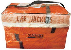 Seachoice 85510 Adult Universal Type II USCGA Life Vest Pack&#44; Orange&#44; 4-Pack, EPE1110AK1AUPK40-85510
