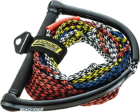 Seachoice 86734 4-Section Water Ski Rope&#44; 75'&#44; 12" Handle with Rubber Grip