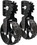 Seachoice 89941 Ultimate Dinghy Wheels&#44; 1 Pair, 50-0009-71, Price/EA