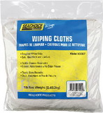 Seachoice 90007 Recycled White Knits Wiping Cloths, 1-lb. Bag, 7402-01-12-SC