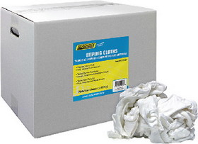 Seachoice 7402-25-SC 90008 Recycled White Knits Wiping Cloths&#44; 20-lb. Box