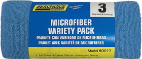 Seachoice W-90017-SC 90017 Microfiber Variety Pack&#44; 3-pk. Roll