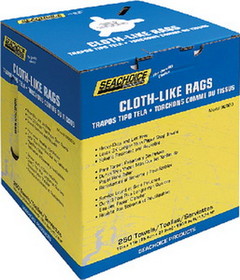 Seachoice NW-90020-250SC 90020 Cloth-Like Rags&#44; 250-ct. Box