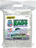 Seachoice PFC-90023-50SC 90023 Lint-Free Paint & Cleaning Rags, 50-ct. Bag