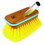 Seachoice 90554 Deck Brush with Bumper - Wood, 6", Medium (Yellow Poly), Price/EA