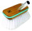 Seachoice 90556 Deck Brush with Bumper - Wood, 6", Stiff (White Poly), Price/EA