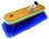 Seachoice 90561 Deck Brush with Bumper - Wood, 10", Extra Soft (Blue Poly), Price/EA