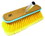Seachoice 90563 Deck Brush with Bumper - Wood, 10", Soft (Yellow Poly), Price/EA