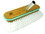 Seachoice 90566  Deck Brush with Bumper - Wood, 10", Stiff (White Poly), Price/EA