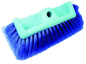 Seachoice 90573 Brush with Side Bristles, 10", Extra Soft (Blue Poly)