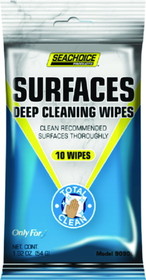 Seachoice 90906 Surfaces Deep Cleaning Wipes, 10-ct. Bag