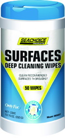 Seachoice 90907 Surfaces Deep Cleaning Wipes, 50-ct. Canister