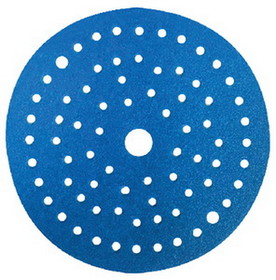 Seachoice Blue Ceramic Hook & Loop Discs with Vacuum Holes