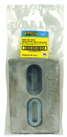 Seachoice 95613 Diver's Anode&#44; Aluminum&#44; Size 12" x 6" x 1/2"