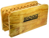 Seachoice 50-OARRACK 10-Oar Wood Rack, Natural Finish