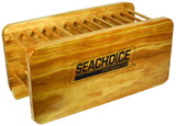 Seachoice 50-WOODPADDLERACK 12-Paddle Wood Rack, Natural Finish
