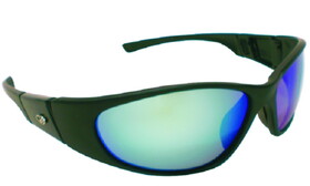 Yachters Choice Product 42103 Yachter's Choice 42103 "Manta" Sunglasses With Blue Mirror Polarized Lenses