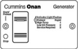Onan 300-4942 Switch Panel For Diesel Generators