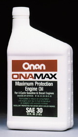 Onan A063E183 Max Oil 10W-30 Blended Qt Recommended For Gas Lp Eng.
