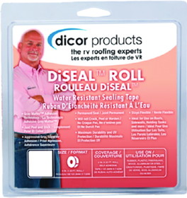 Dicor Seal-Tite Sealing Tape, White Roll