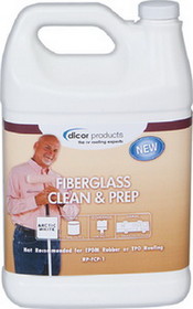 Dicor Fiberglass Clean & Prep&#44; White&#44; Gal., RP-FCP-1