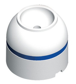 Cal-June Jim-Buoy Pendant Buoy - White With Blue Reflective Tape