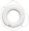 Cal-June GW-X-20 Jim-Buoy Closed Cell Foam U.S.C.G. Approved Life Ring With Rope Molded Into Core, Price/EA