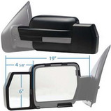 K-Source 81810 Snap-On Towing Mirrors, pr.