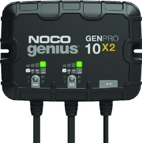 Noco GenProX2 On-Board Battery Charger, 2-Banks