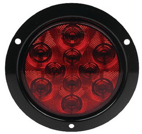 FulTyme RV 1151 LED 4" Round Light W/Mounting Flange