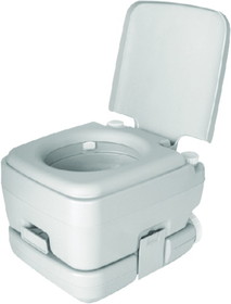 FulTyme RV 6002 Portable Toilet, White, 2.6-Gal. (10 l)