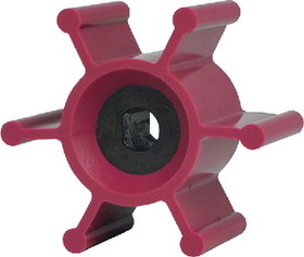 Jabsco 230950007P Replacement Impeller&#44; Red, 23095-0007-P