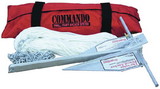 Fortress C5A Commando Small Craft Anchor System For Boats Up to 16' Includes G-5 Anchor, Storage Bag, 3/16