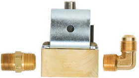 Trident Marine 1300-7706.2 KIT 3/8 Brass Solenoid + Fittings&#44; 12V