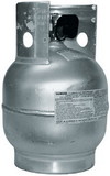 Trident Marine 1410-0010 Marine/RV LPG System 2.4 Gallon Aluminum Tank