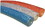 Trident Marine 165-0386 PVC Blue Transparent Cover 3/8" x 50', Price/EA