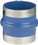 Trident Marine 270V3000SS Blue Silicone "VHT" Single Hump Hose w/T-Bolt Clamps&#44; 3", Price/EA