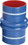 Trident Marine 274V6000SS Blue Silicone "VHT" Double Hump Hose w/T-Bolt Clamps&#44; 6", Price/EA