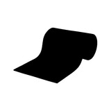 C.E. Smith 11330 Carpet Roll 11" x 12' Black