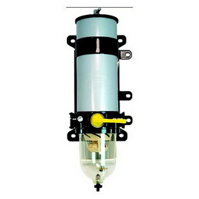 Racor 1000FV10 Marine Turbine Fuel Filter/Water Separator w/Clear Bowl, 10 Micron