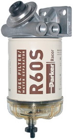 Racor 460R2 400 Series Diesel Spin-On Filter / Water Separator&#44; 2 Micron&#44; 60 GPH