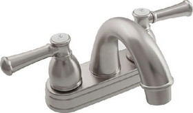 Dura Faucet DFPL620LSN Designer Arc Spout Lavatory Faucet&#44; Satin Nickel, DF-PL620L-SN