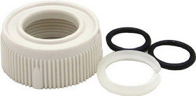 Dura Faucet DF-RK510-WT DFRK510WT Spout Nut And Rings Kit&#44; White