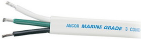Ancor Marine Grade Tinned Triplex Cable With White Jacket