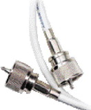 Ancor RG8X Coaxial Cable Assembly (One End), White 50', 189849