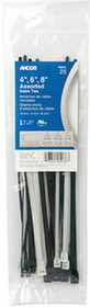 Ancor 199261 Cable Tie 4" & 8" Assorted 25Pc