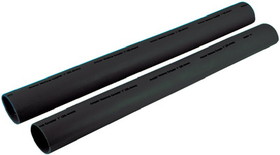 Ancor 327103 Marine Grade Heat Shrink Heavy Wall Battery Cable Tube For 2-4/0, 1" x 3" (2/Pack), Black