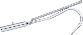 Shurhold 4" Stainless Steel Gaff Hook With Spring Guard, 1804