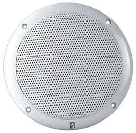 Poly-Planar Waterproof 2 Way Coax - Integral Grill Performance Speakers 80W Per Pair, White (Sold as Pair)