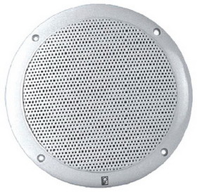 Poly-Planar Waterproof 2 Way Coax - Integral Grill Performance Speakers 80W Per Pair&#44; White (Sold as Pair), MA4056W